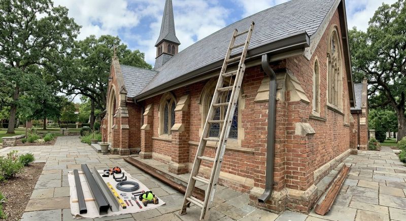Church Gutter Installation in Mcdonough, GA