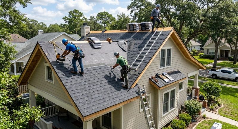 Roof Shingles Installation in Framingham, MA