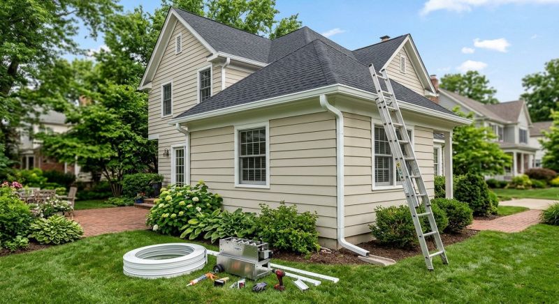 Aluminum Gutter Replacement in Clarksville, TN