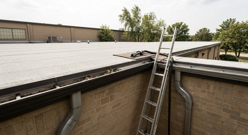 Commercial Downspout Service in Clarksville, TN