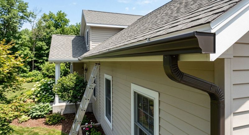 Continuous Gutter Replacement in Mcdonough, GA
