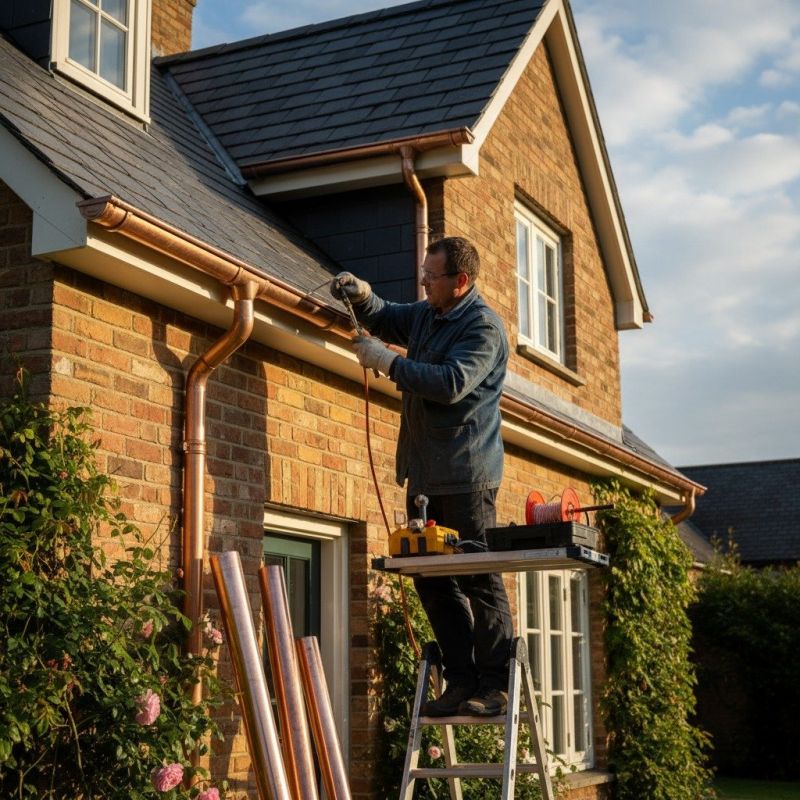 Copper Gutter Repair in San Francisco, CA