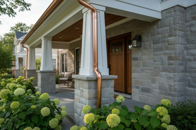 Copper Gutter Replacement in Mcdonough, GA