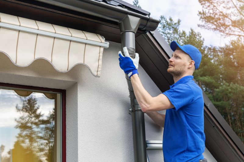 Plastic Downspout Installation in Longmont, CO
