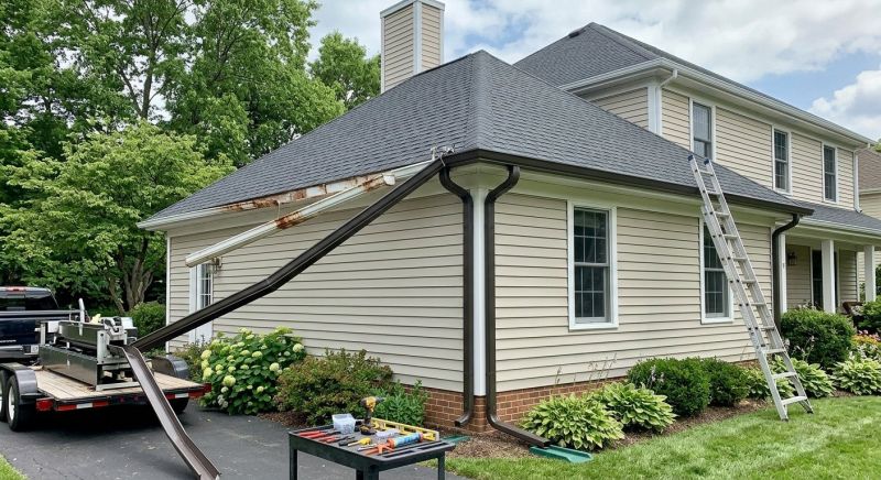 Steel Gutter Installation in Mcdonough, GA