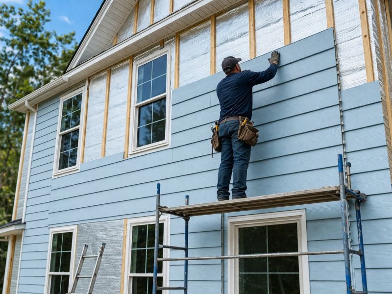 Synthetic Siding Installation in Norwalk, CT