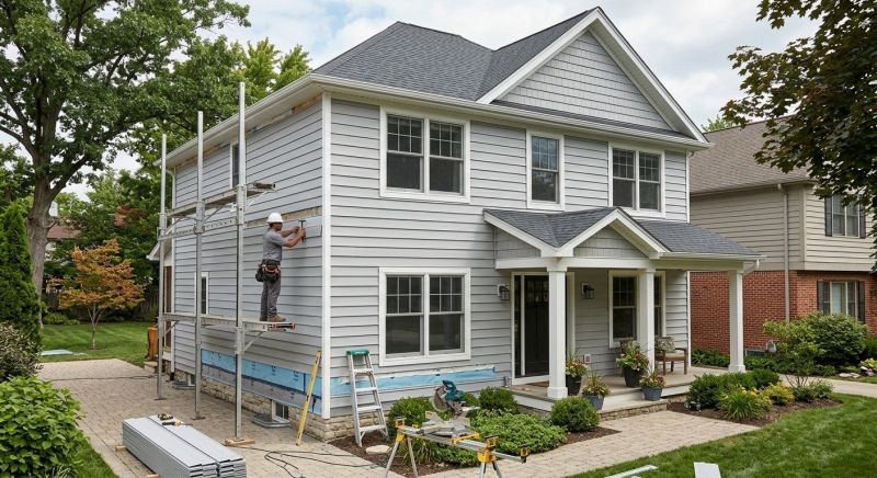 Vertical Siding Replacement in Norwalk, CT